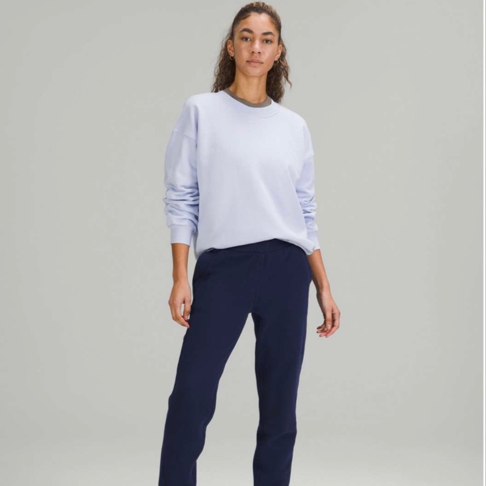 Lululemon Perfectly Oversized Crew Pastel Blue